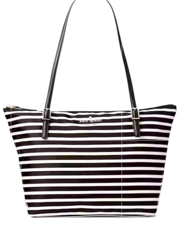Kate Spade Watson Lane Maya Nylon & Leather Tote With Dust Bag